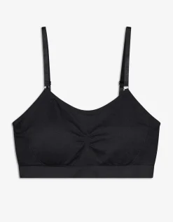 Bustier - grotendeels naadloos - zwart
