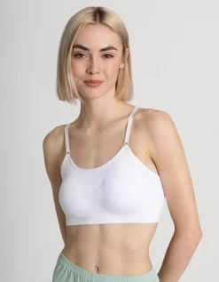 Bustier - grotendeels naadloos - wit