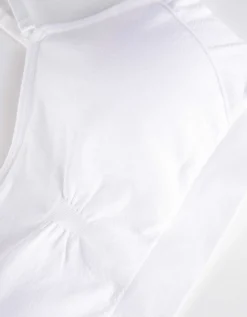 Bustier - grotendeels naadloos - wit