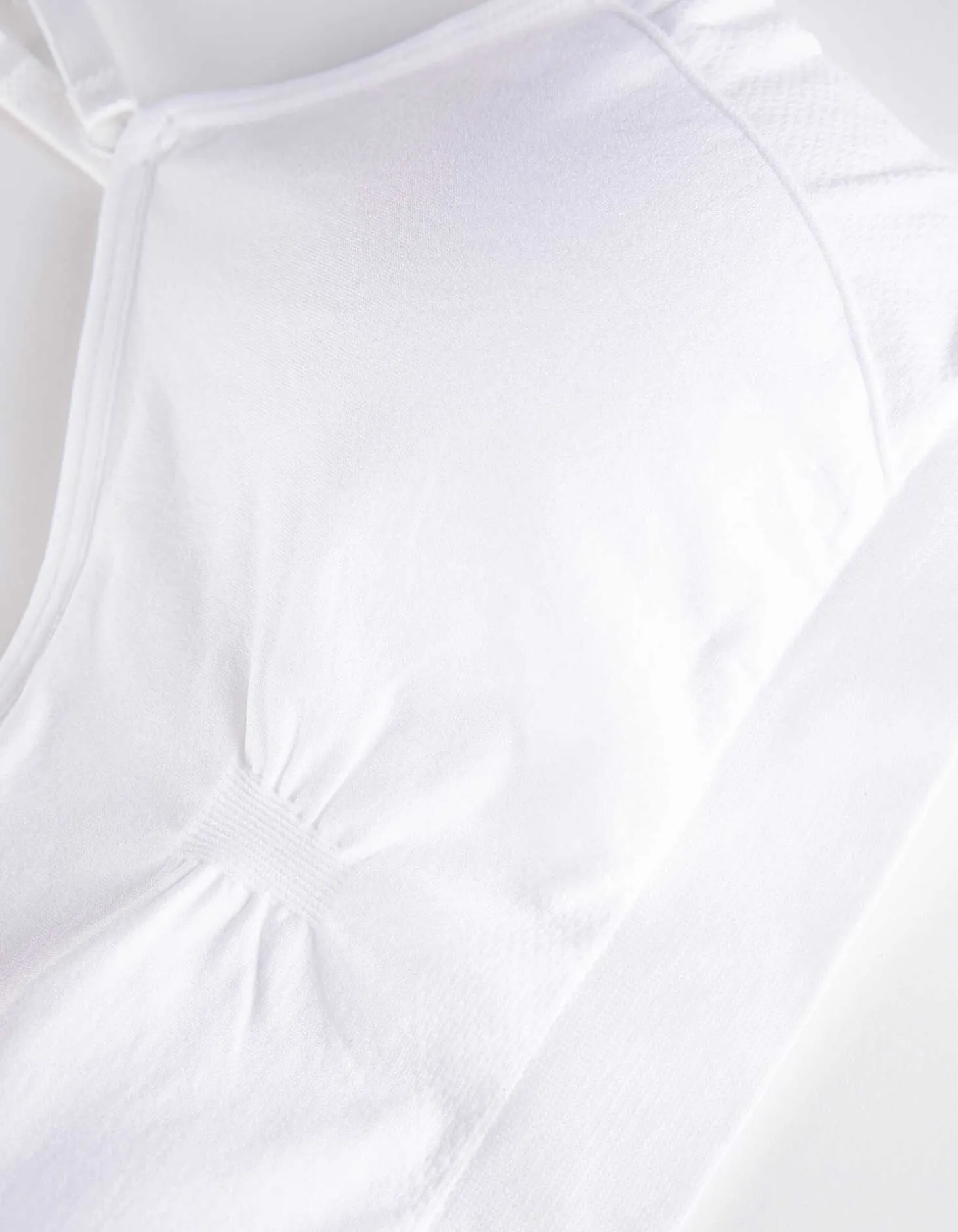 Bustier - grotendeels naadloos - wit