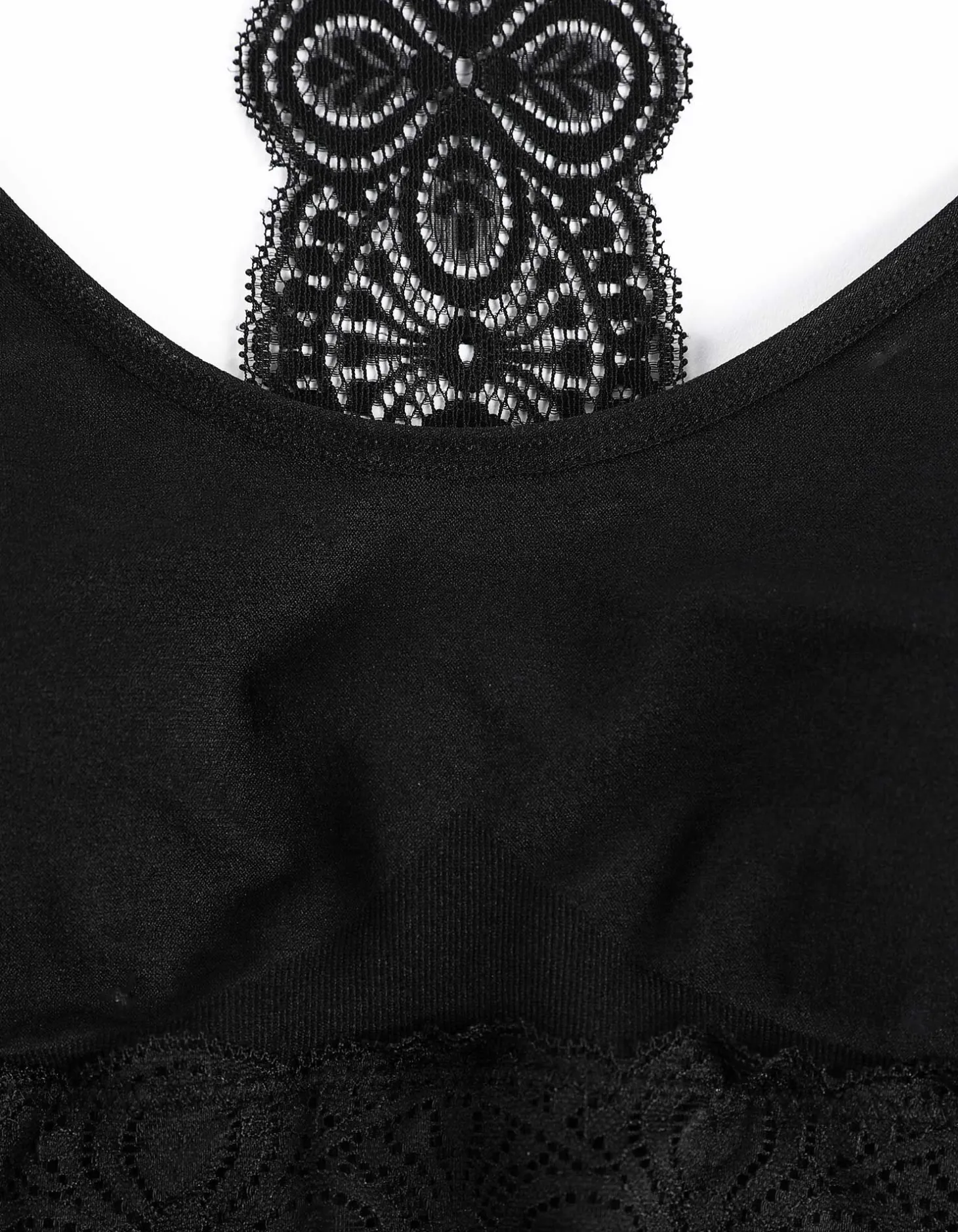 Bustier - grotendeels naadloos - zwart