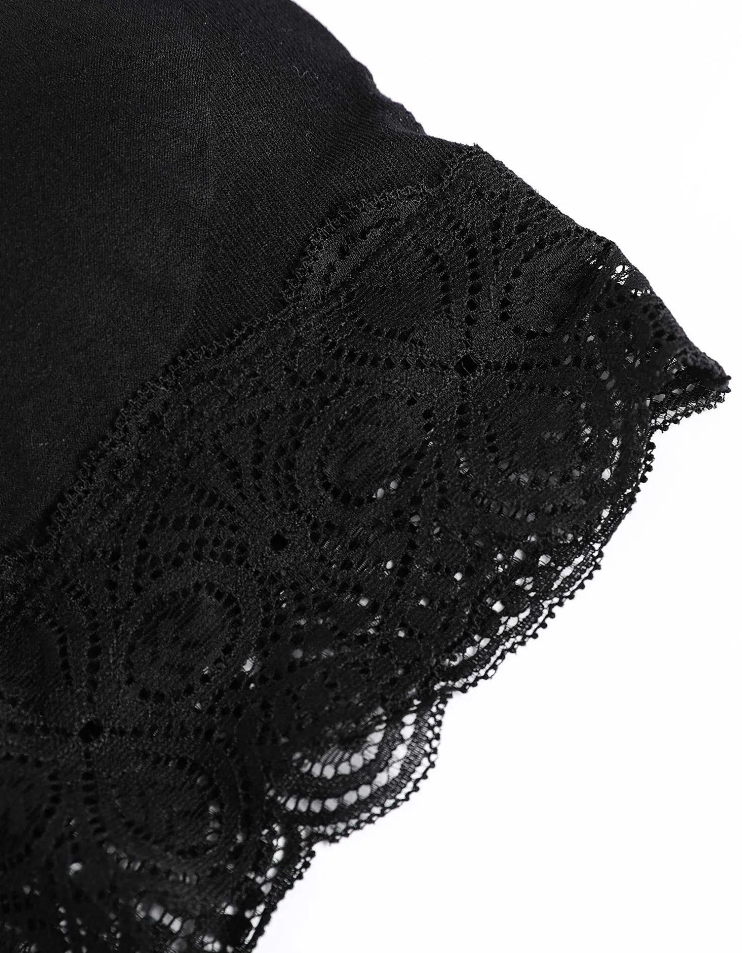 Bustier - grotendeels naadloos - zwart