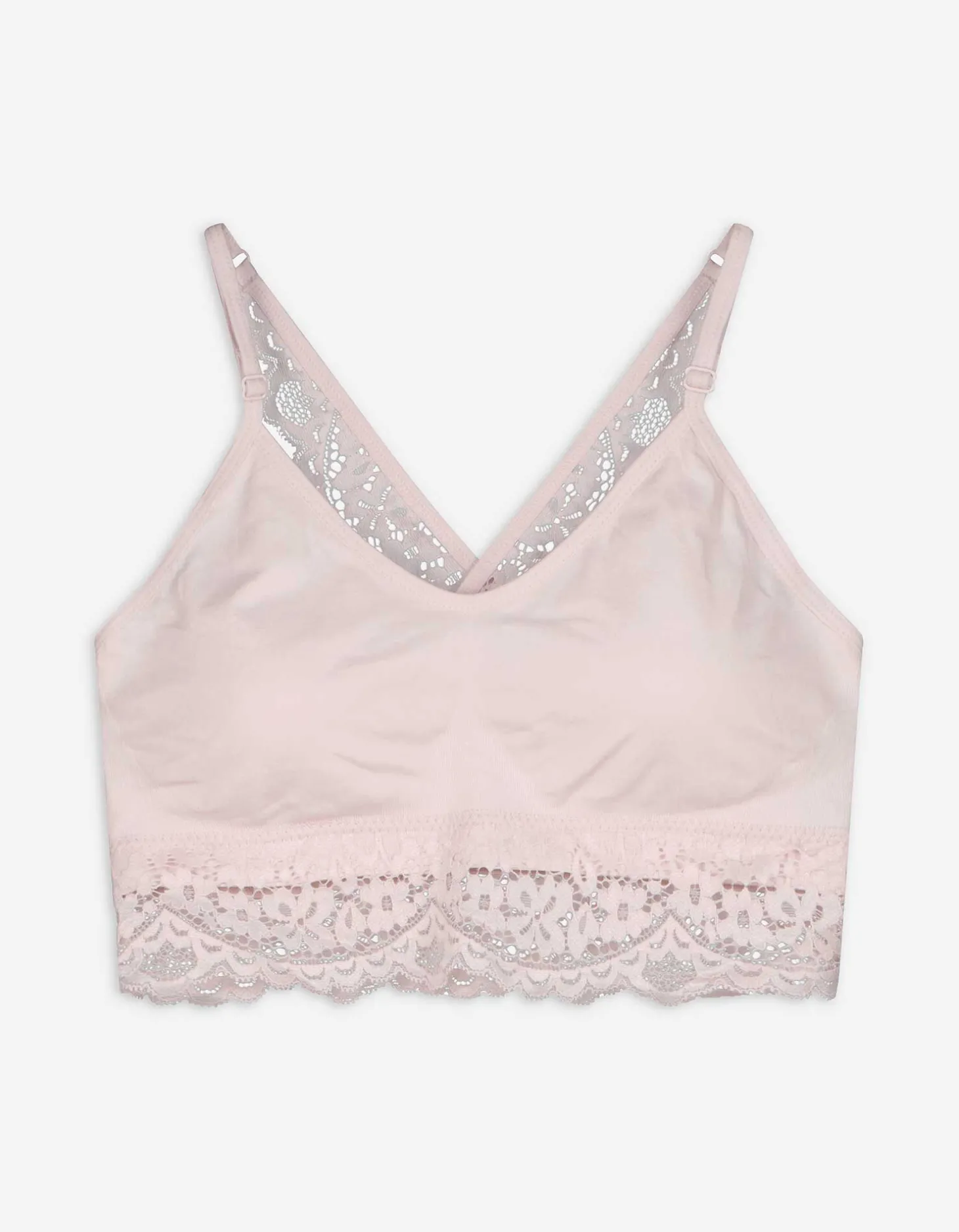 Bustier - Met kant - lila
