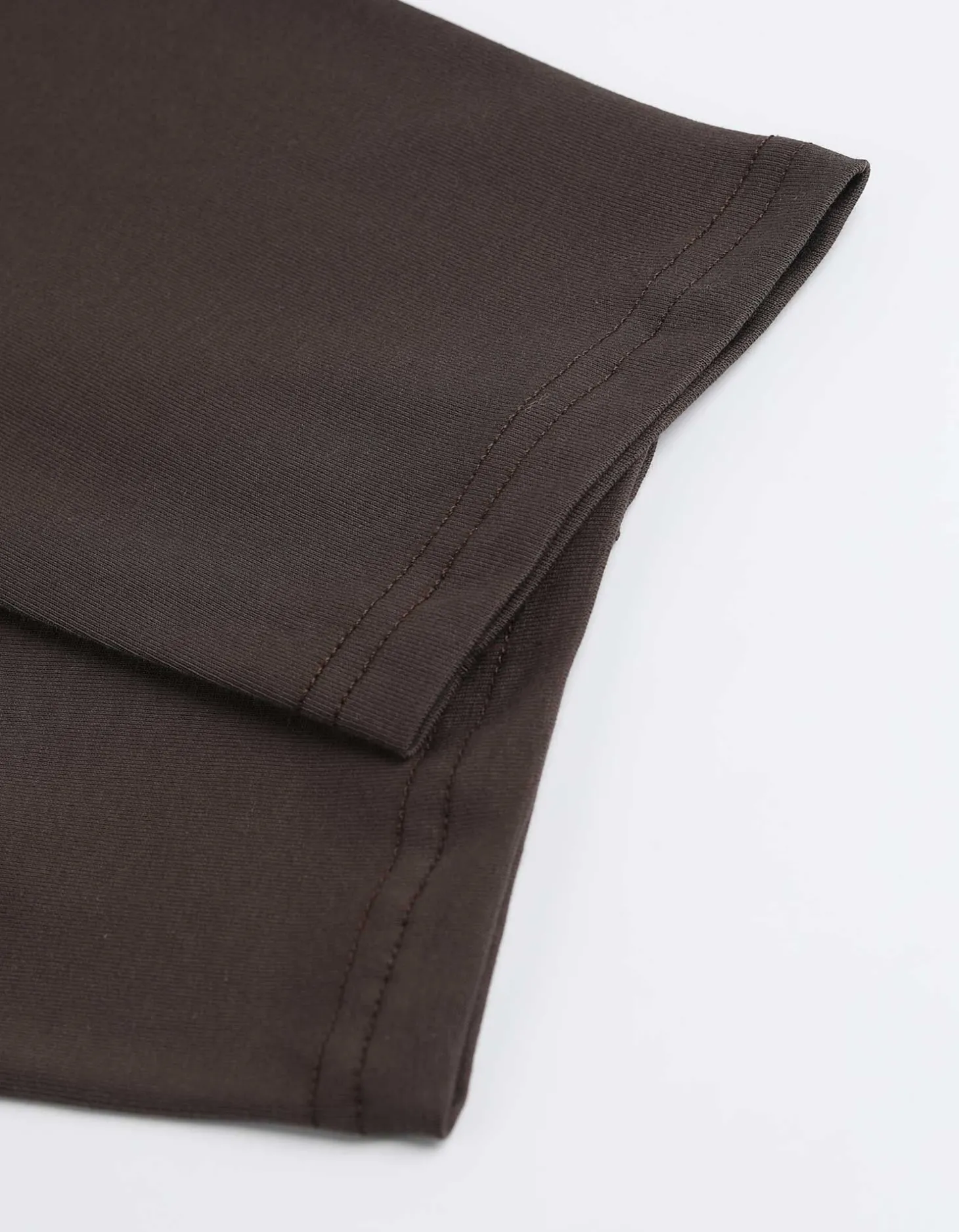 Capri broek - 7/8 lengte - donkerbruin