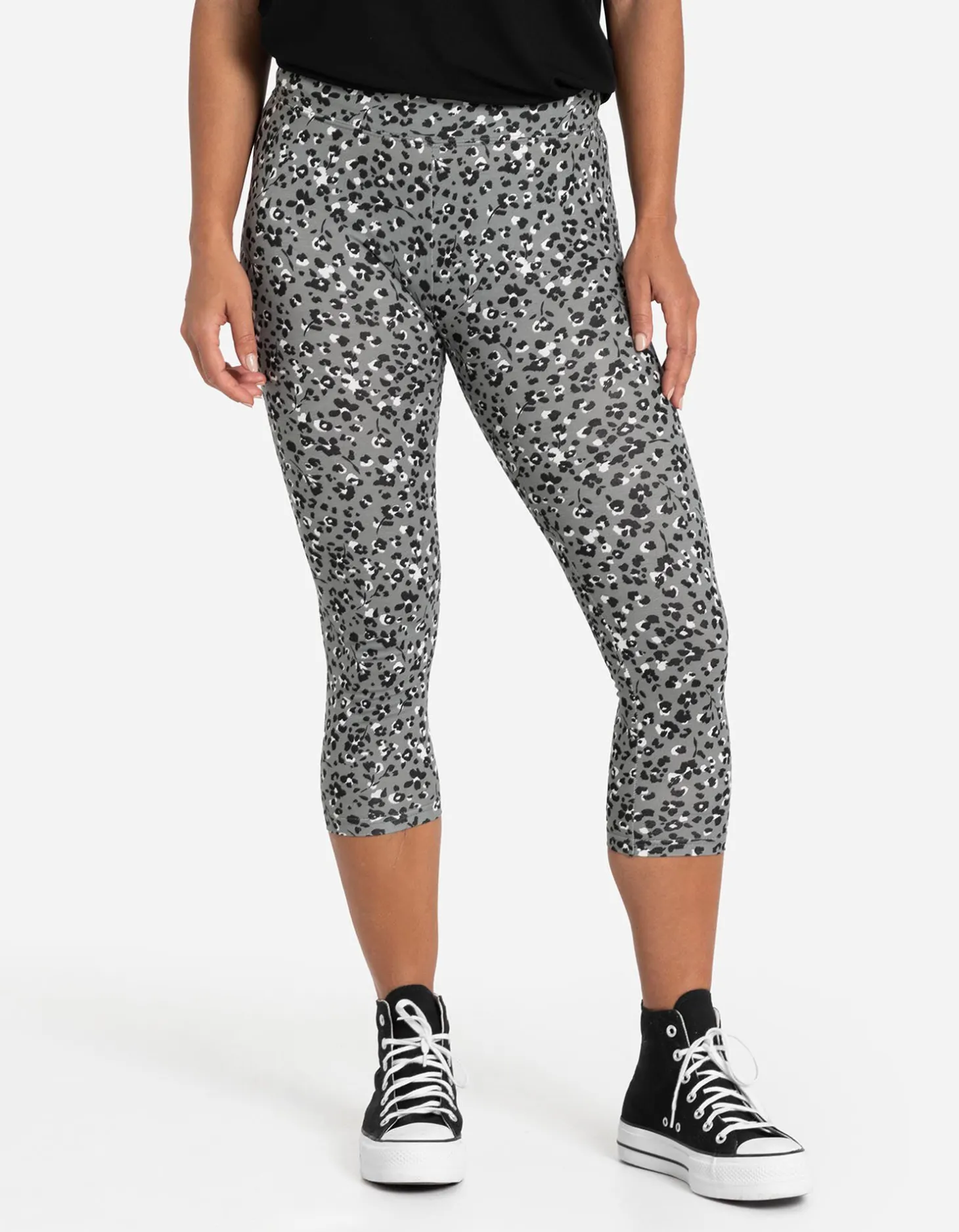 Capri broek - 3/4 lengte - groen