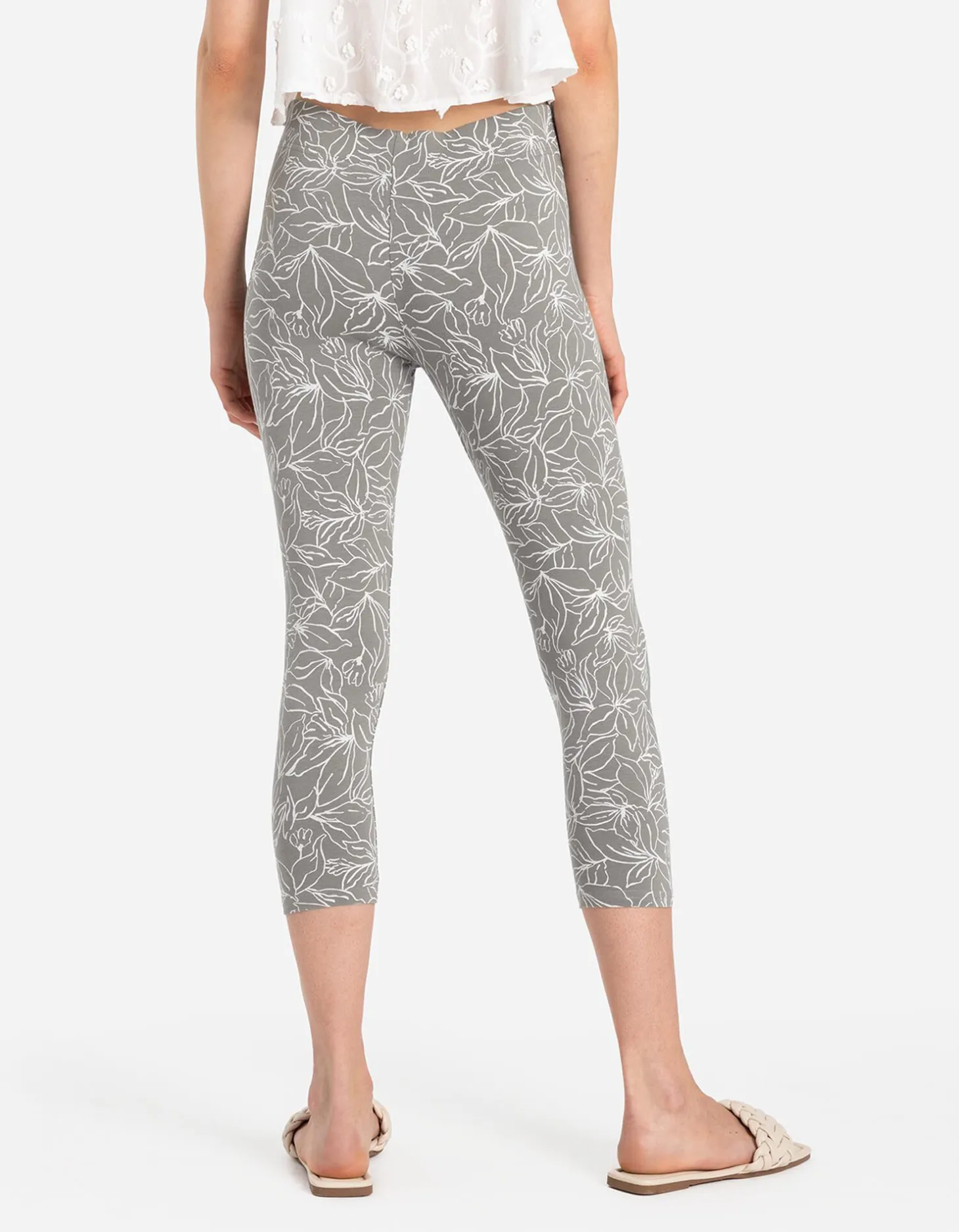 Capri broek - 7/8 lengte - groen