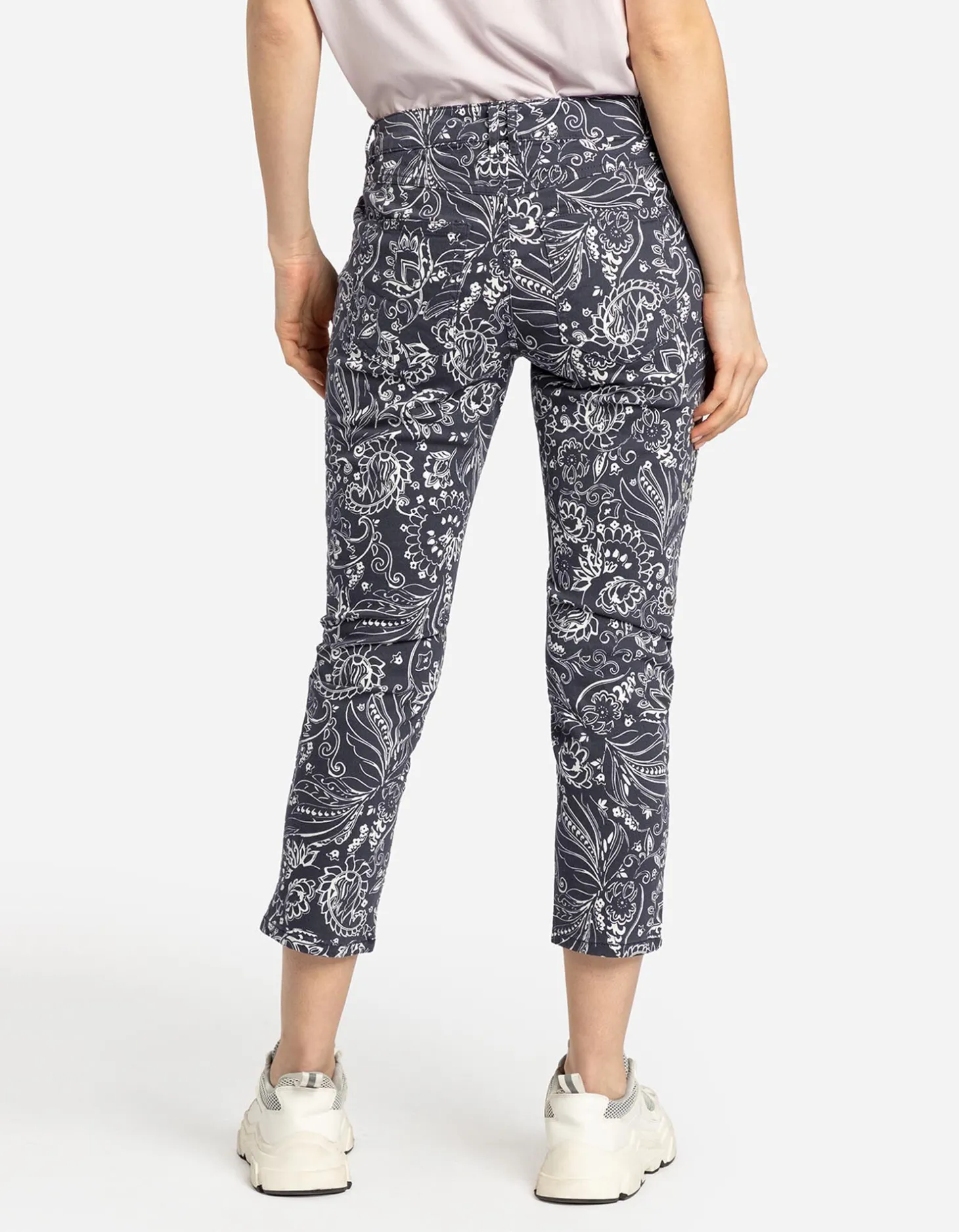 Capri broek - 7/8 lengte - zwart