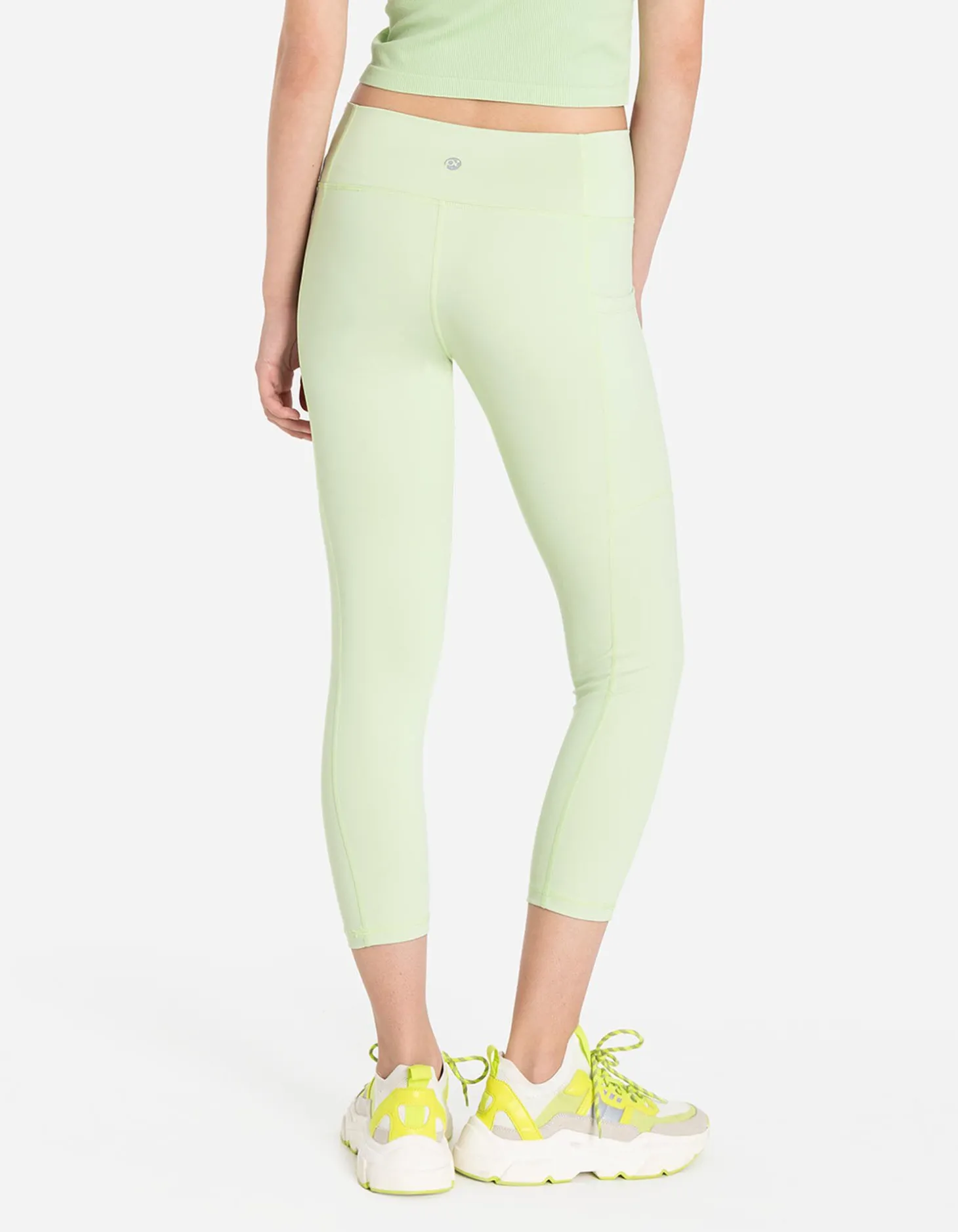 Capri broek - Zachte touch - lichtgroen