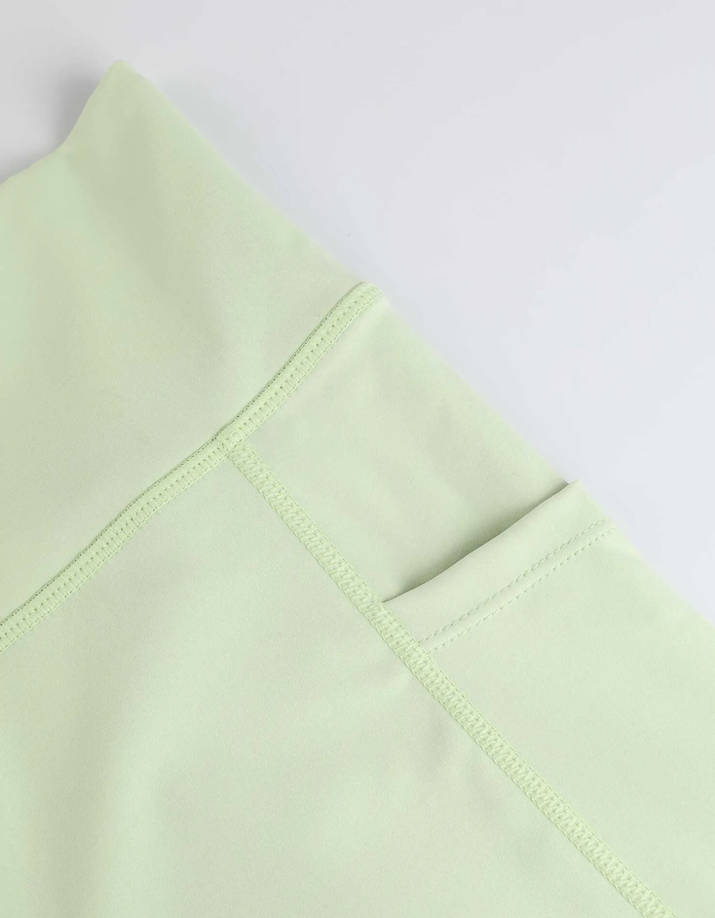 Capri broek - Zachte touch - lichtgroen