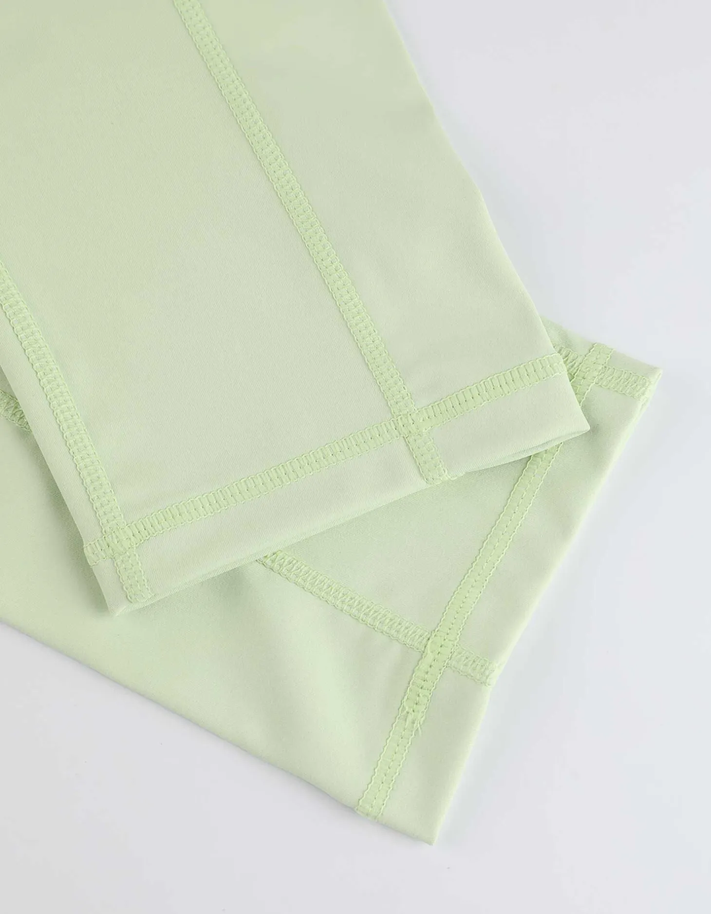 Capri broek - Zachte touch - lichtgroen