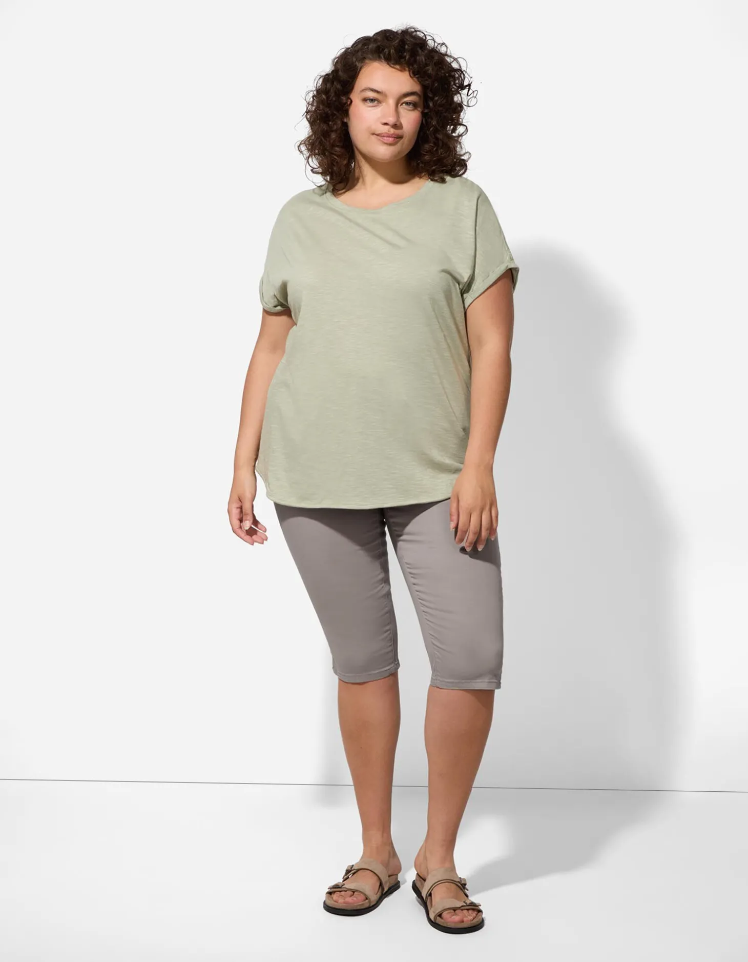 Capribroek - Katoenmix - beige
