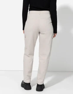 Cargobroek - Katoenmix - beige