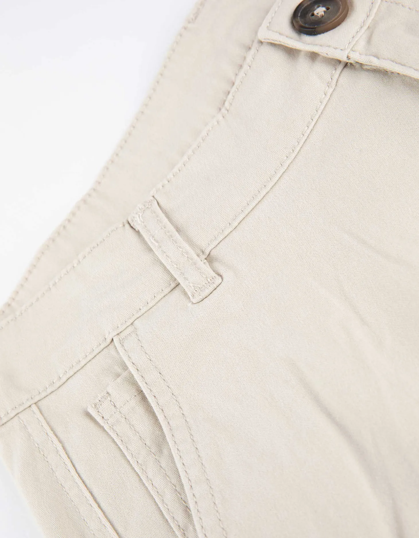 Cargobroek - Katoenmix - beige