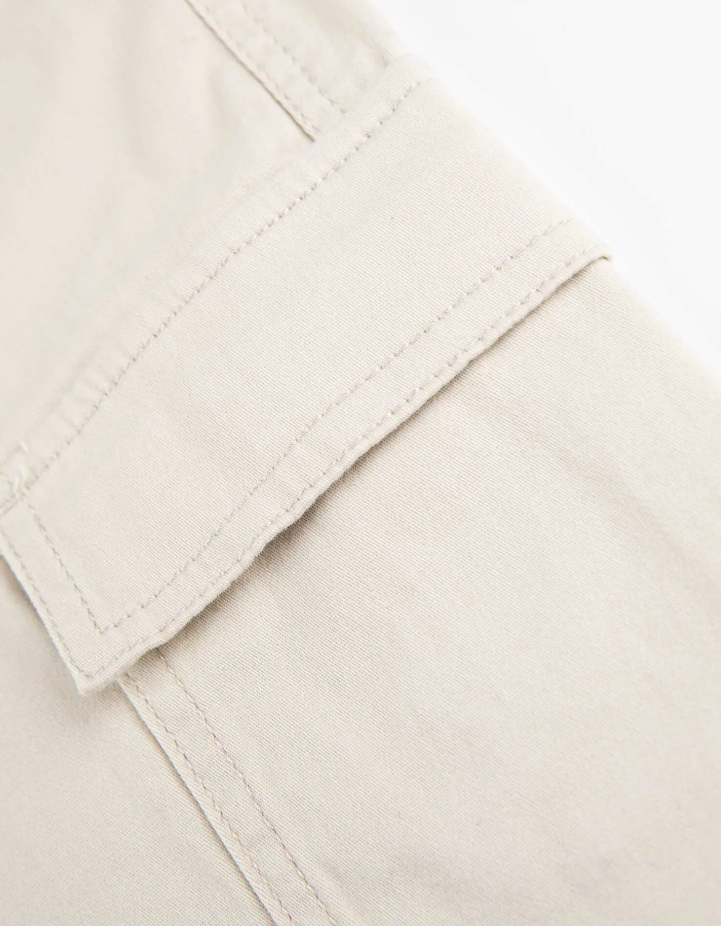Cargobroek - Katoenmix - beige