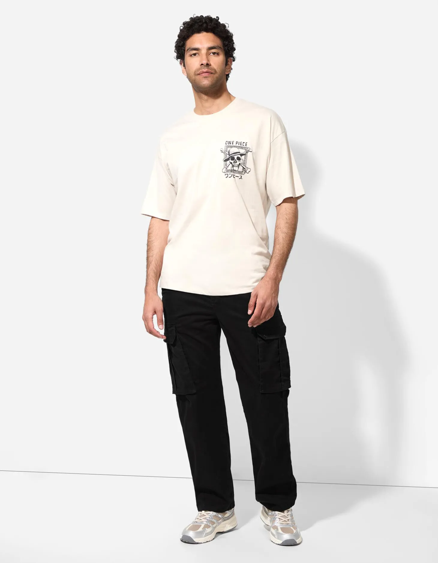 Cargobroek - Straight fit - zwart