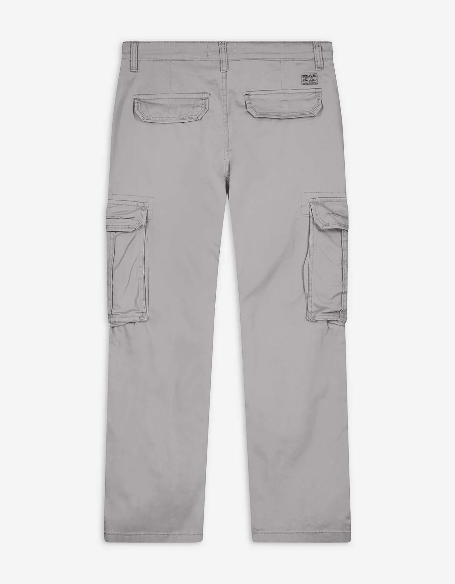 Cargobroek - Straight fit - grijs