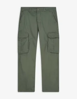 Cargobroek - Straight fit - groen