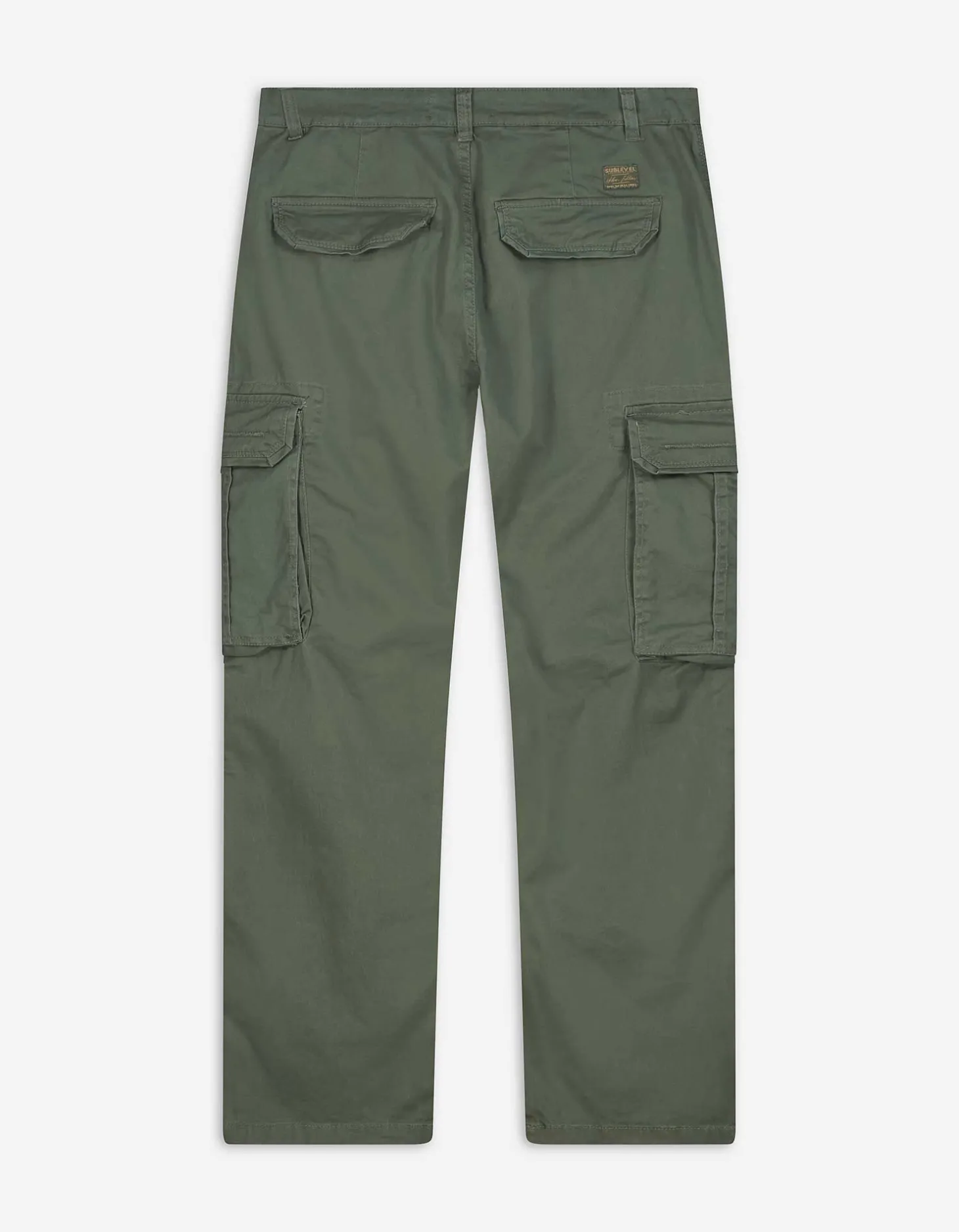 Cargobroek - Straight fit - groen