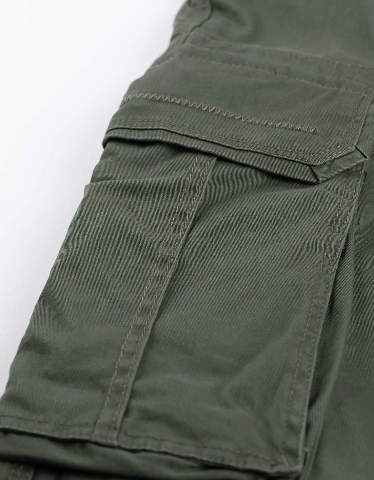 Cargobroek - Straight fit - groen