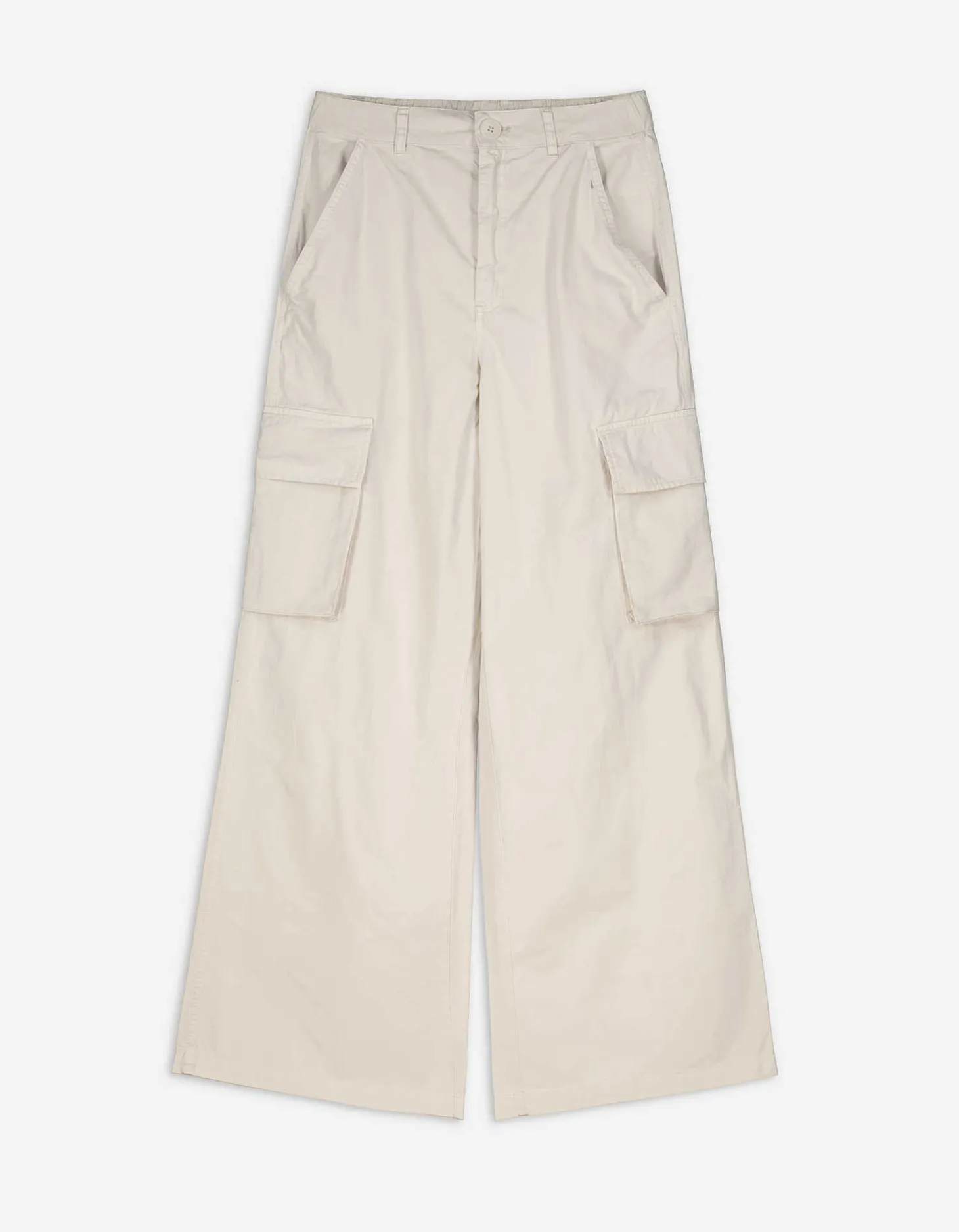 Cargobroek - Wide fit - beige