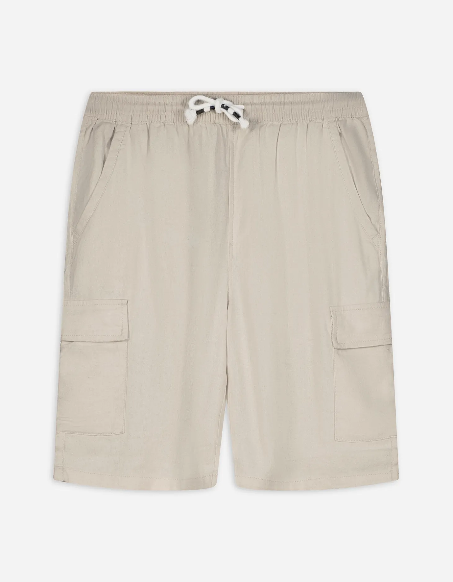 Cargoshort - Linnenmix - lichtgroen