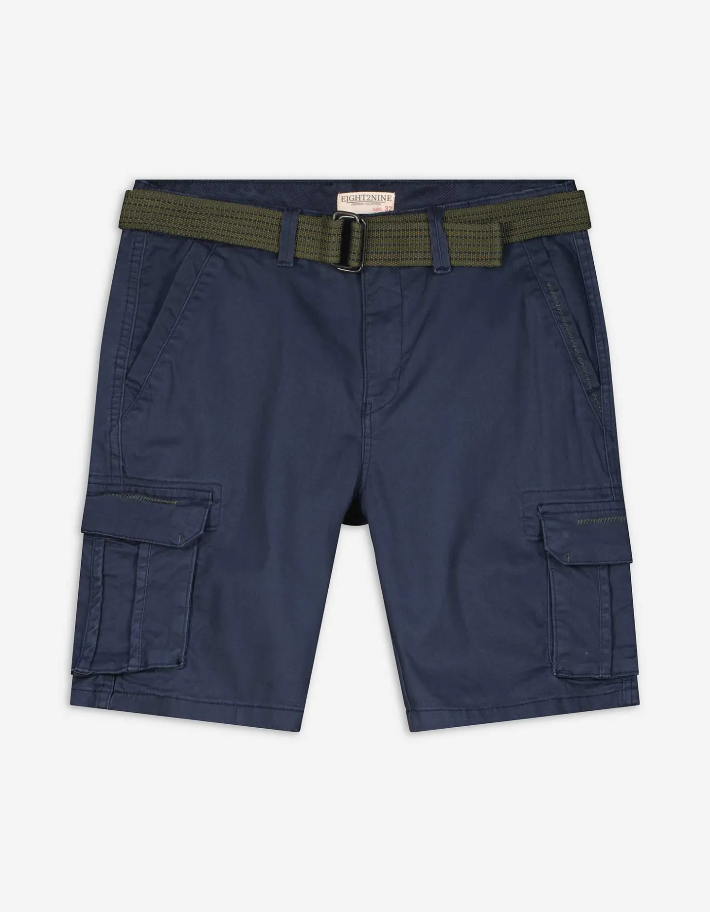 Cargoshort - Riem - donkerblauw