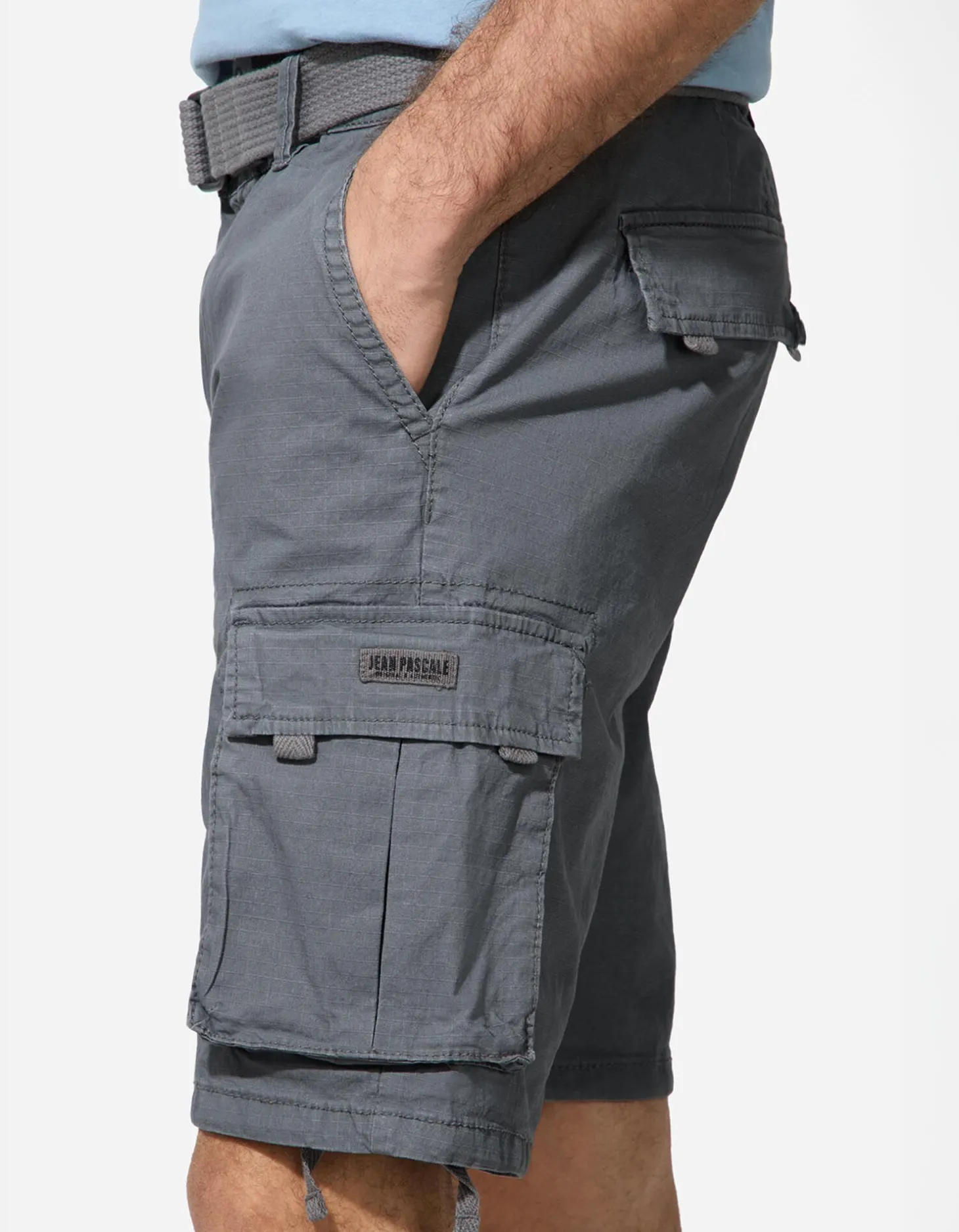 Cargoshort - Riem - grijs