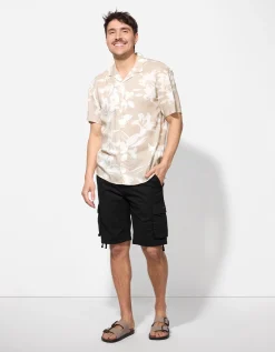 Cargoshort - Riem - zwart