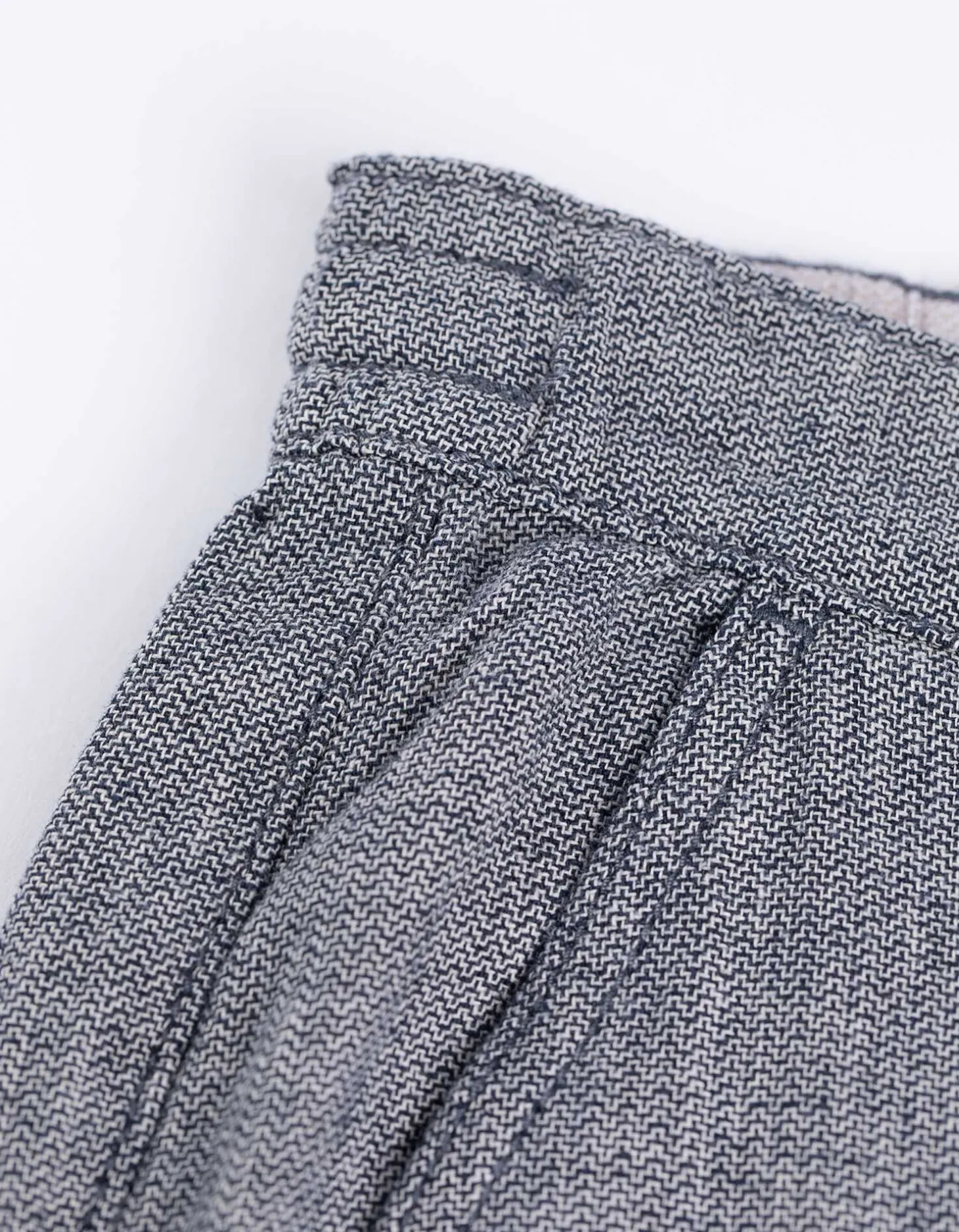 Chino - Linnenlook - donkerblauw