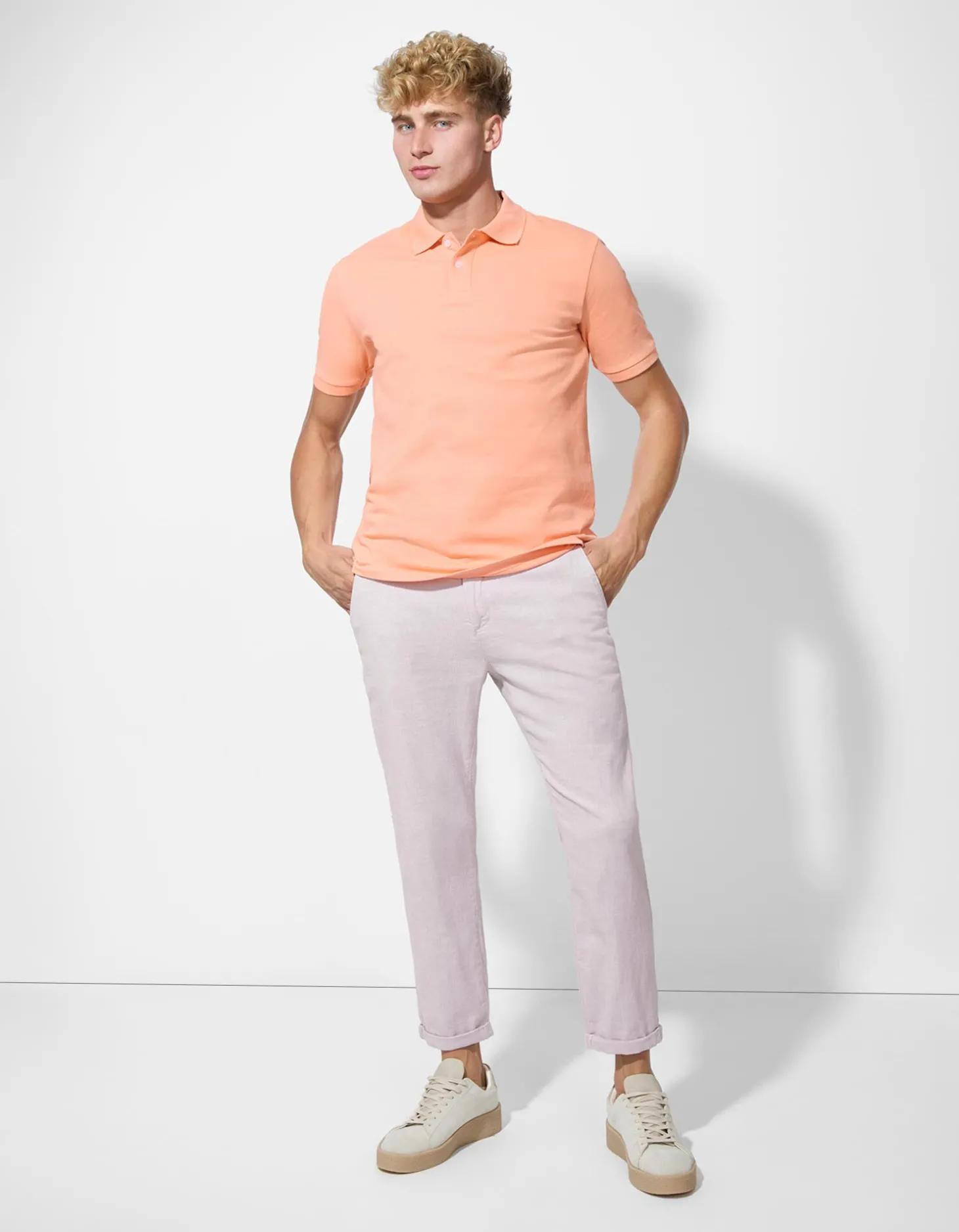 Chino - Linnenmix - beige