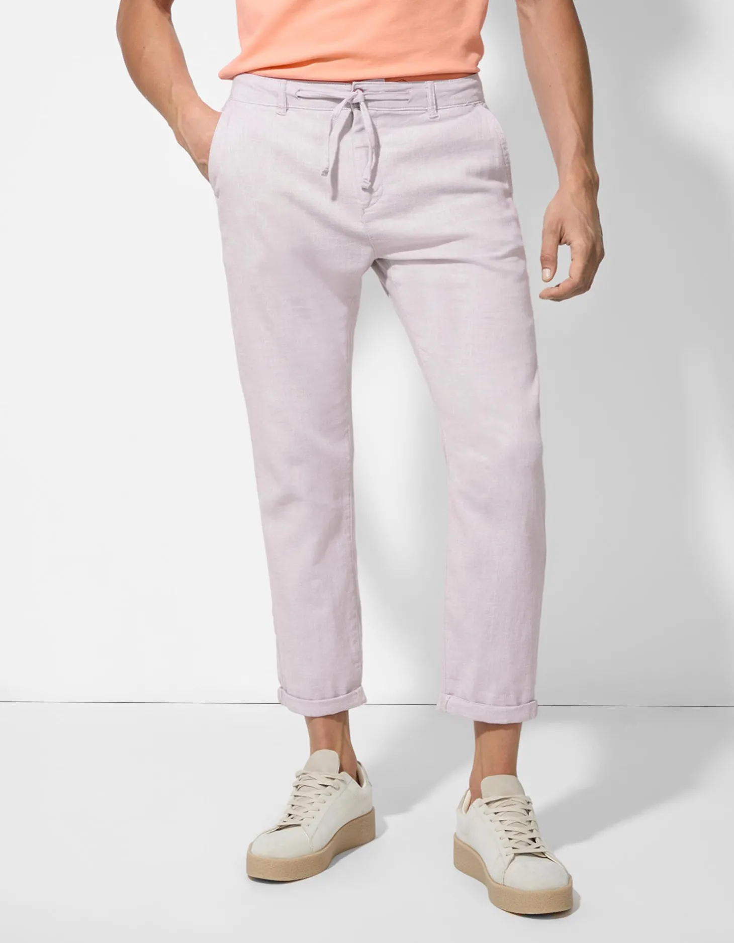 Chino - Linnenmix - beige