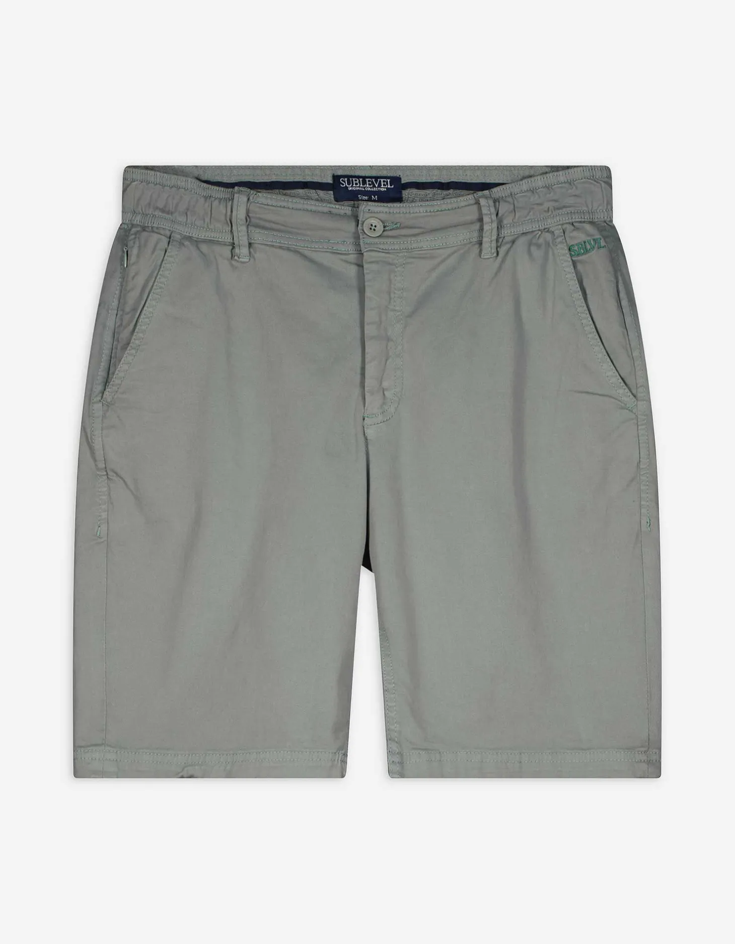 Chinoshort - turkoois