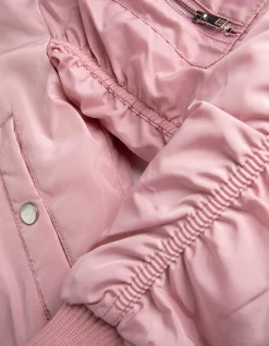 College jas - Ritssluiting - roze