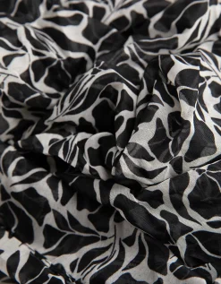Colsjaal - Print all-over - wit