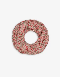 Colsjaal - Print all-over - lichtrood