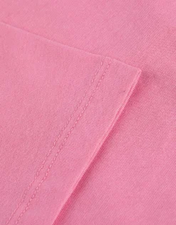 Cropped shirt - Jersey - pink