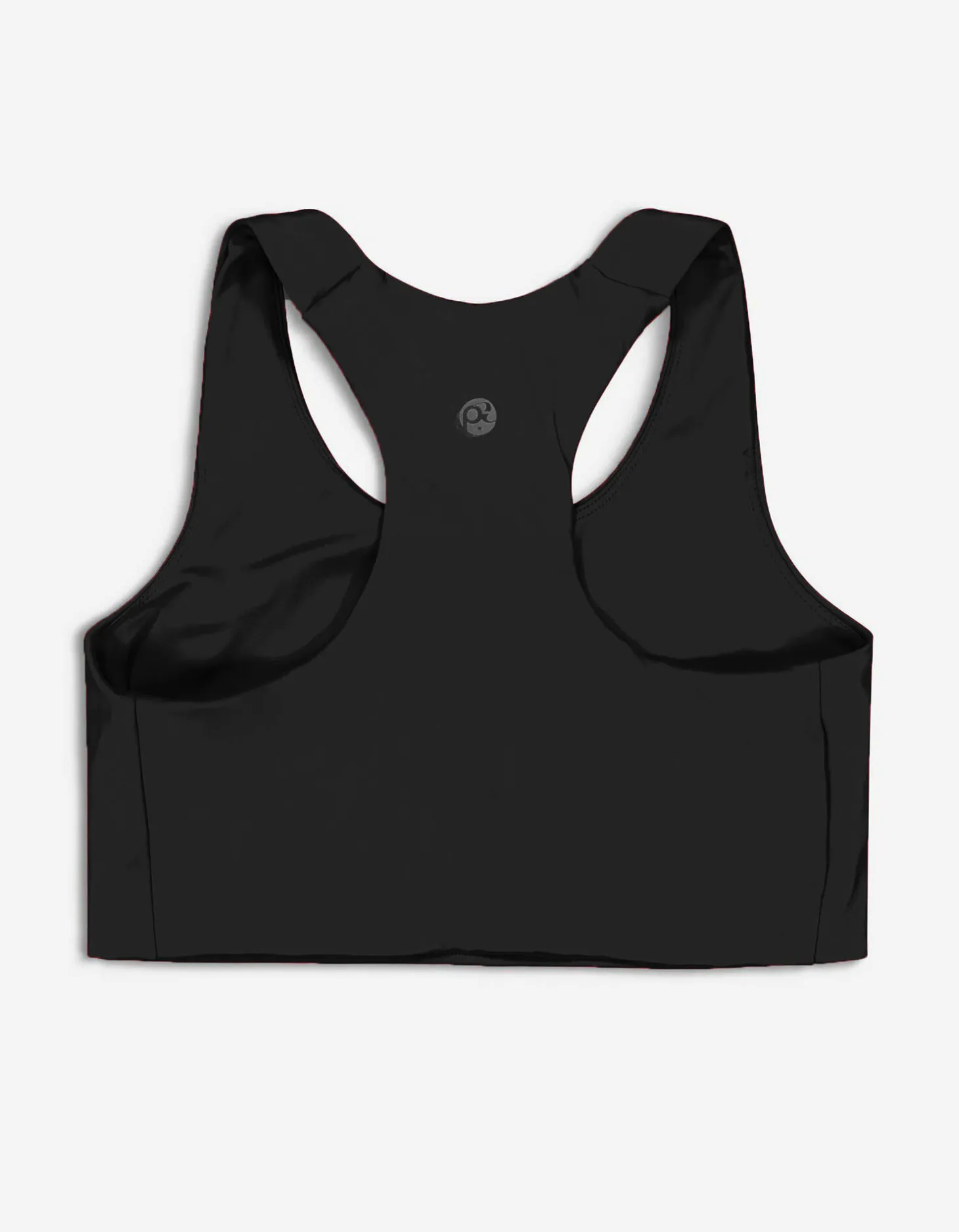 Cropped top - Zachte touch - zwart