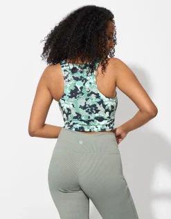 Cropped top - Zachte touch - lichtgroen
