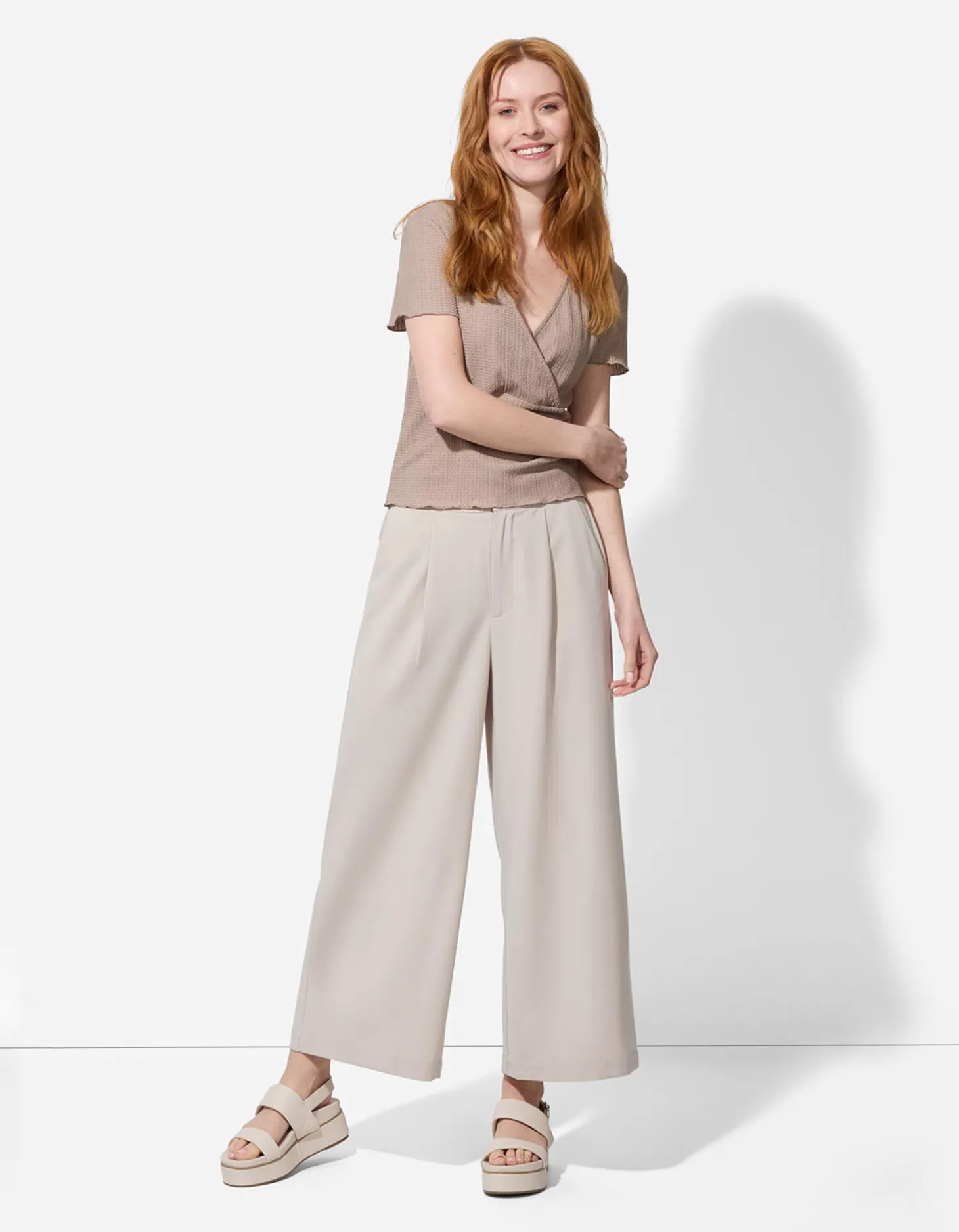 Culotte - Effen - lichtgrijs
