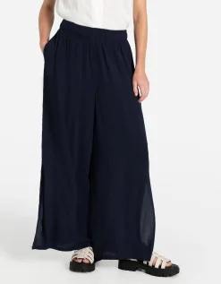 Culotte - LENZING&trade; ECOVERO&trade; - donkerblauw