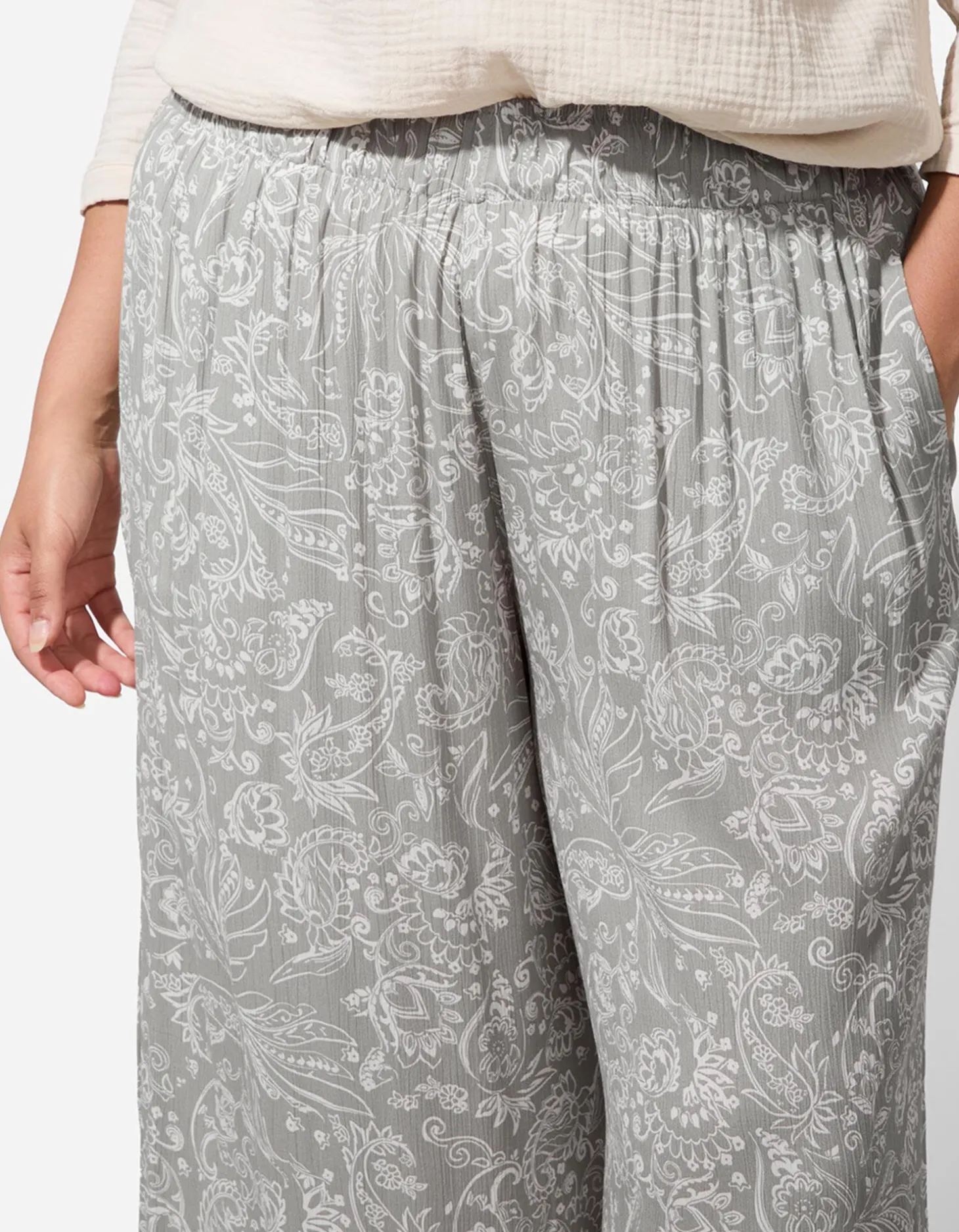 Culotte - Motief all-over - lichtgroen