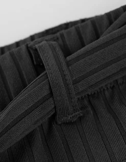 Culotte - Strikceintuur - donkergrijs