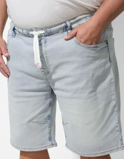 Denim short - lichtblauw