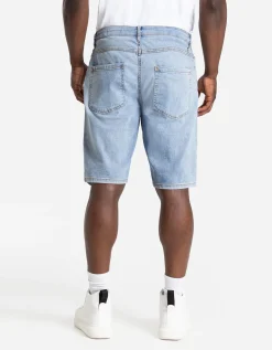 Denim short - lichtblauw