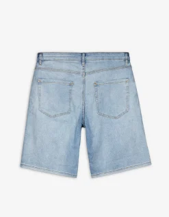 Denim short - lichtblauw