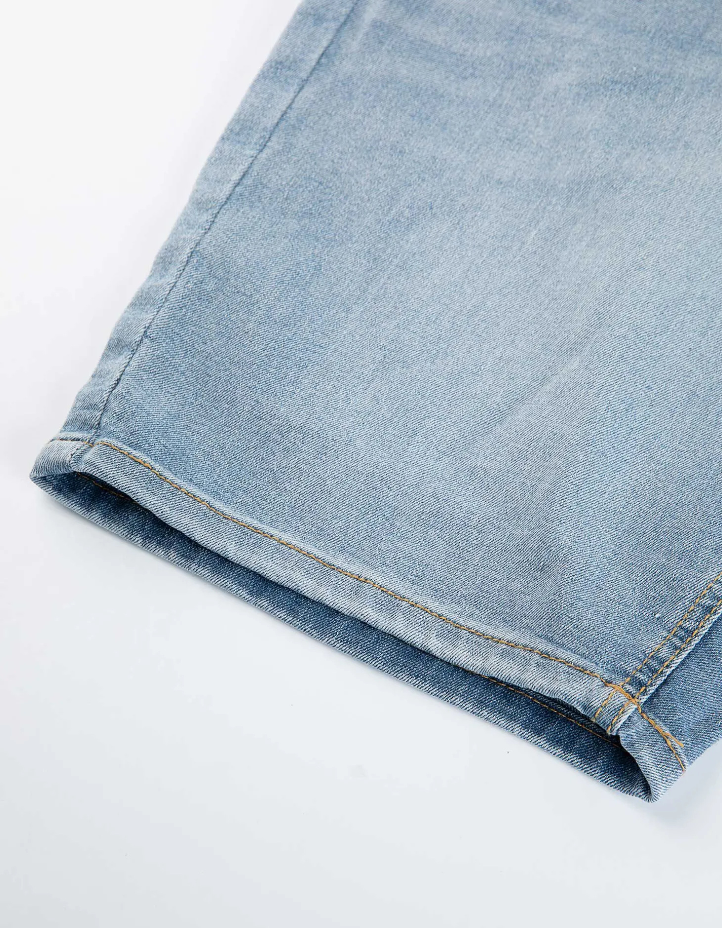 Denim short - lichtblauw