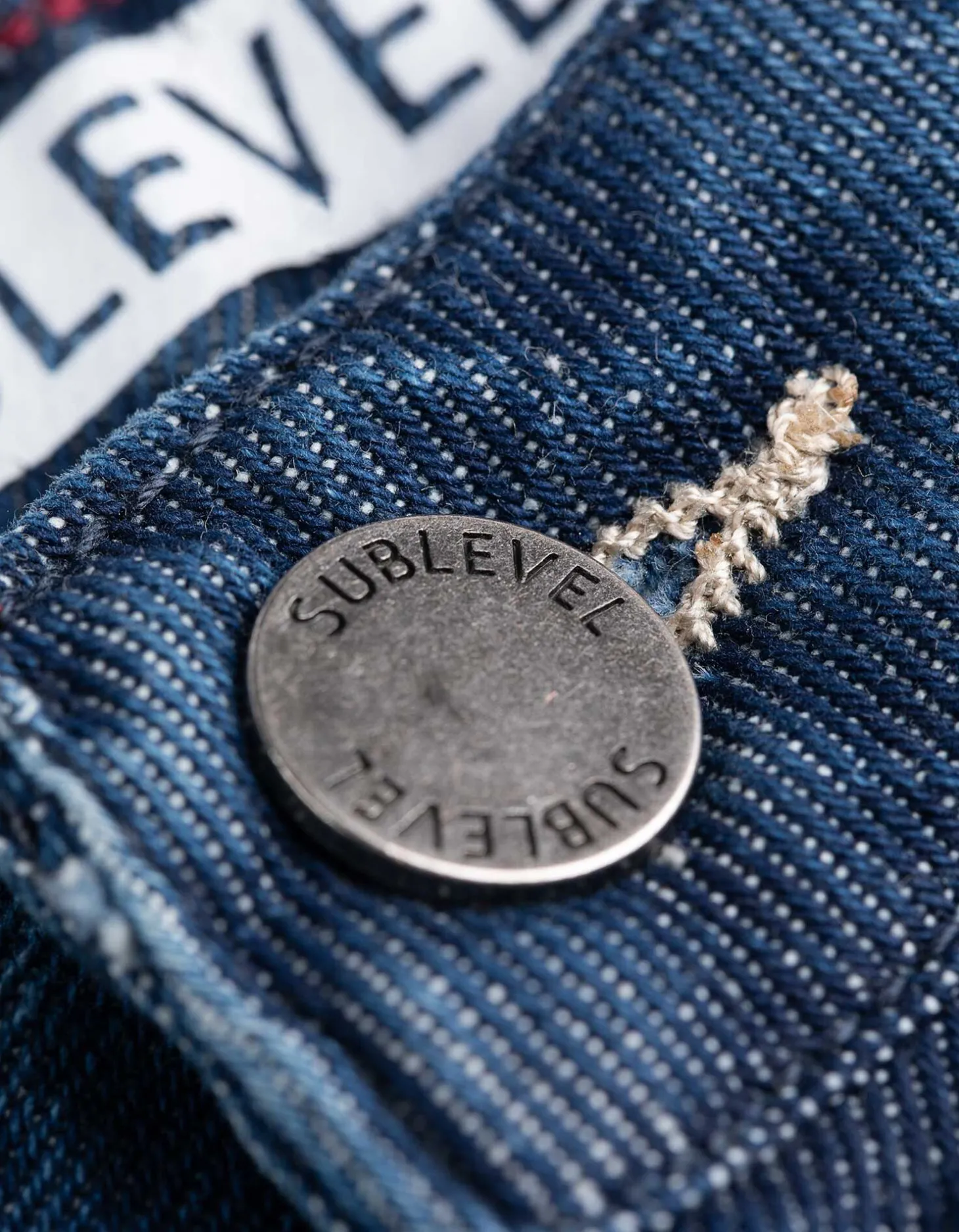 Denim short - Straight fit - blauw