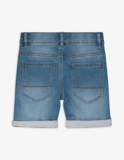 Denim short - Verstelbare zoom - lichtblauw