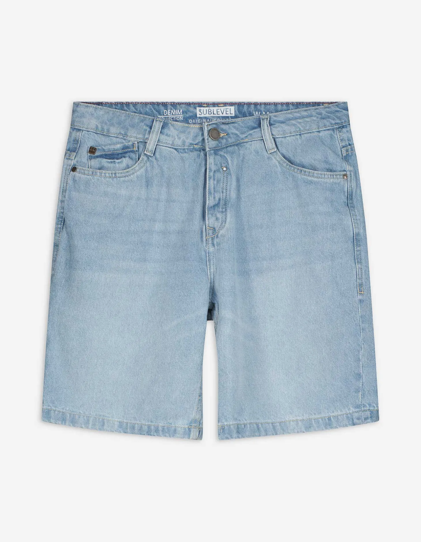Denim short - Wide leg - lichtblauw