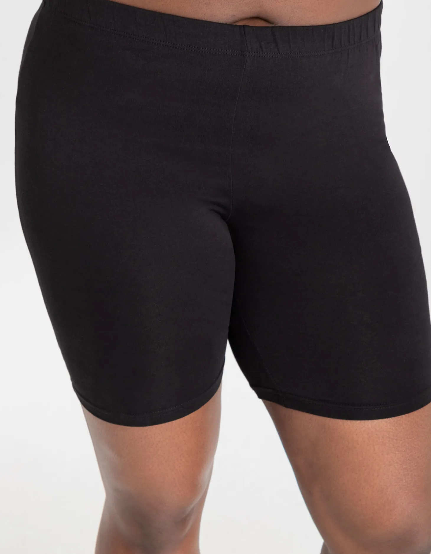 Fietsbroek - Elastische band - zwart
